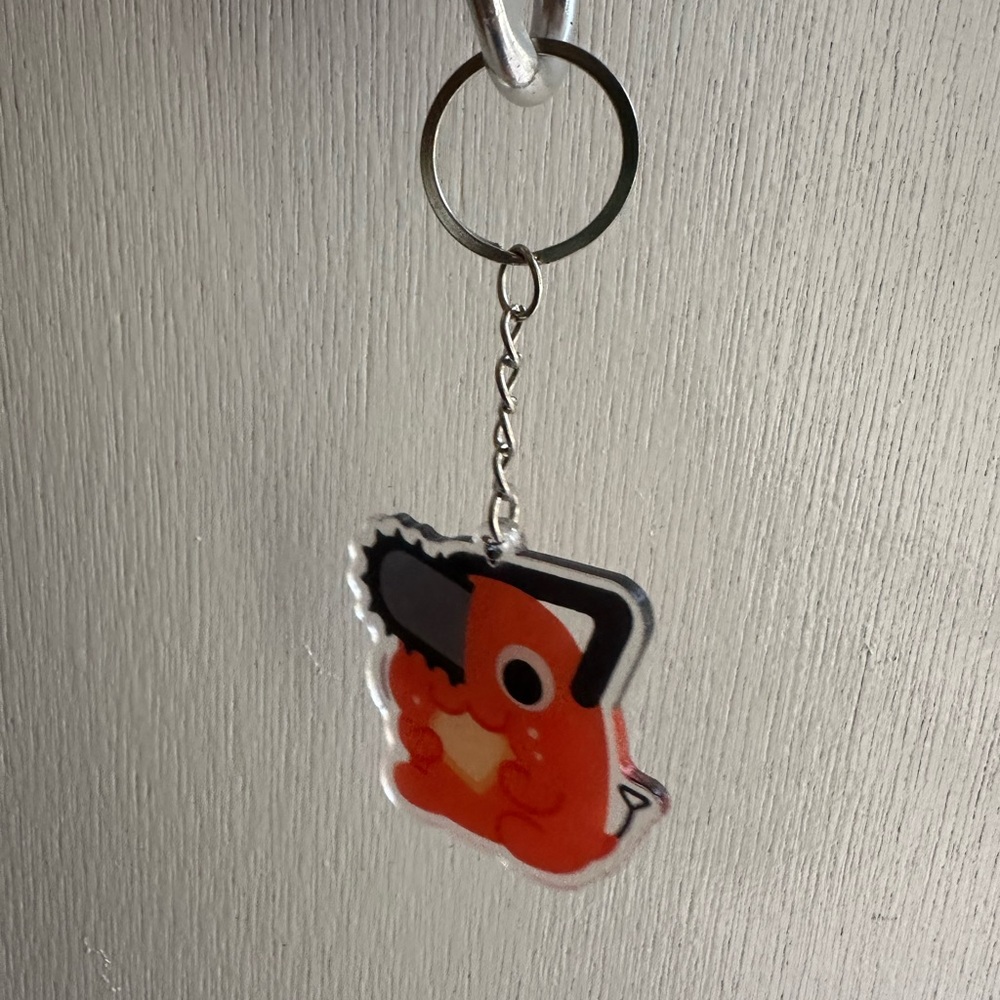 NWOT - Anime Pochita Keychain Chainsaw Man